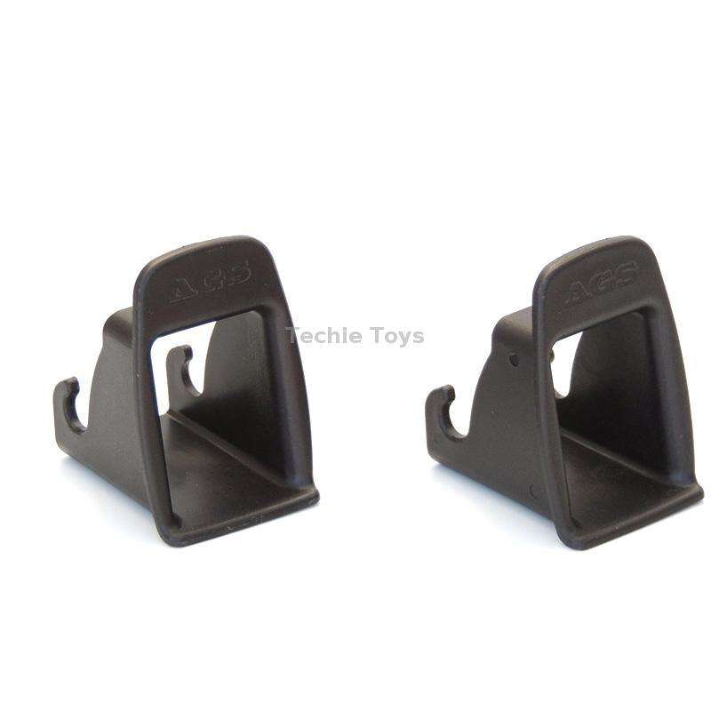 10 Pairs CSJY-4001 Car Child Safety Seat Interface Guide Slot(Red)