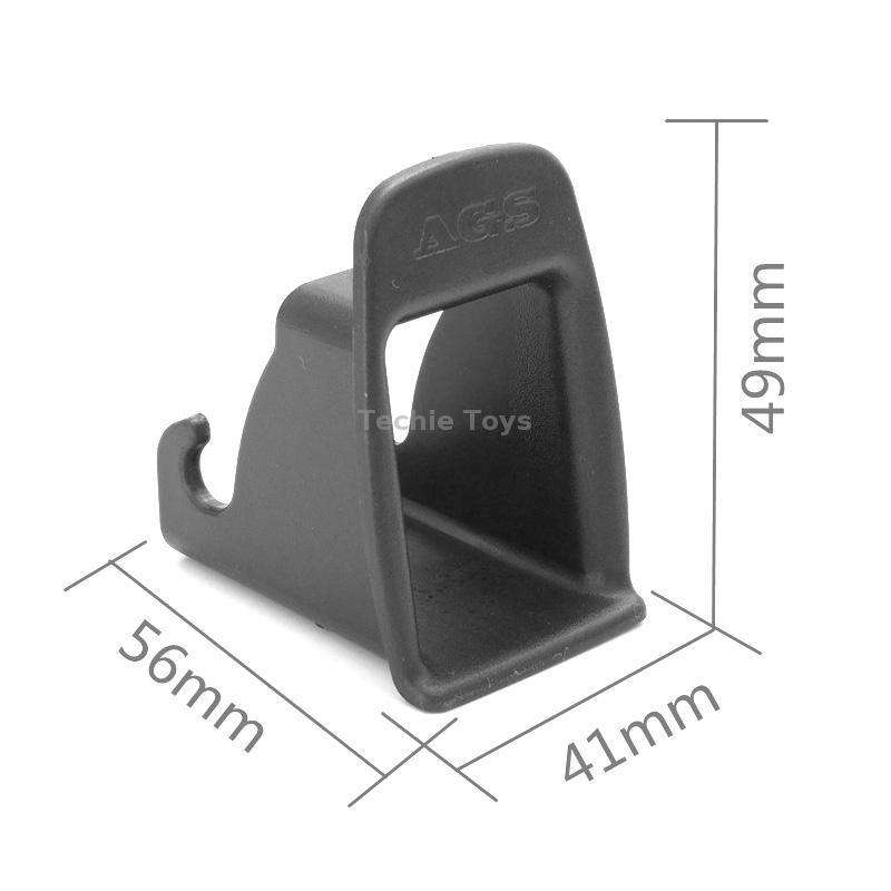 10 Pairs CSJY-4001 Car Child Safety Seat Interface Guide Slot(Red)