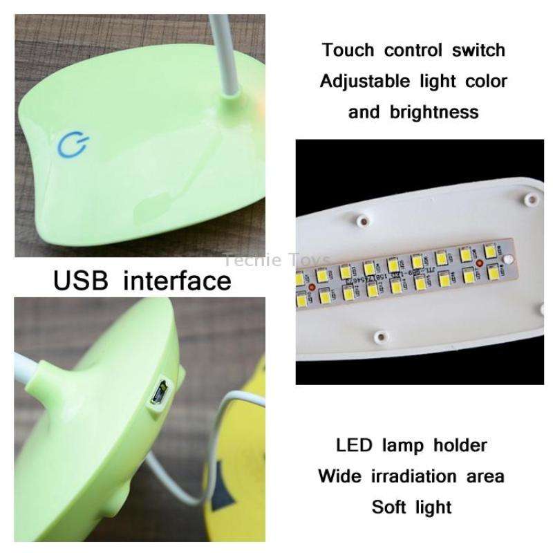 Eye Protection Bedroom Bedside LED Table Lamp(White)