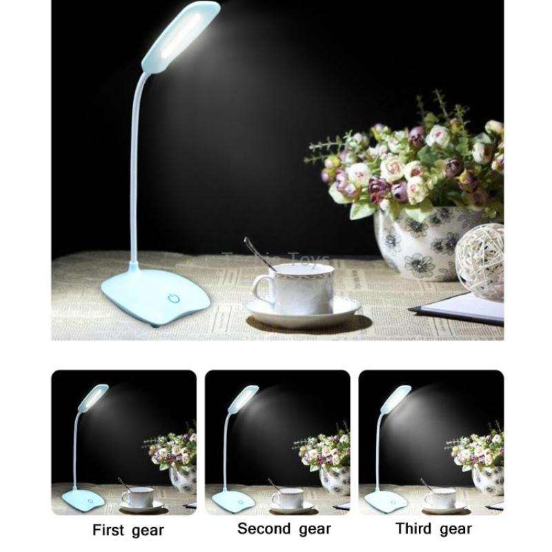 Eye Protection Bedroom Bedside LED Table Lamp(White)