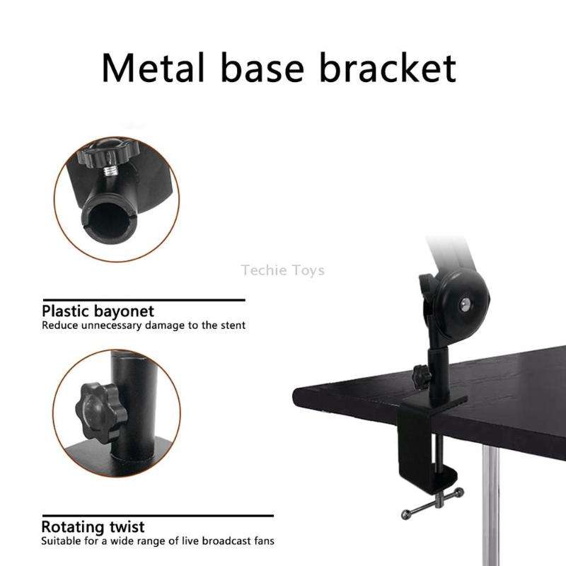 Microphone Desktop Cantilever Stent 360 Degree Rotating Bracket(GAZ-40P W)
