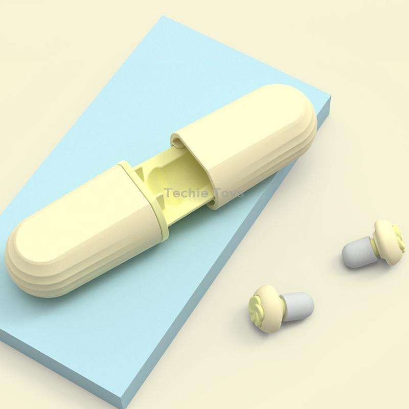 Sound Insulation And Noise Reduction Sleep Earplugs(Yellow)