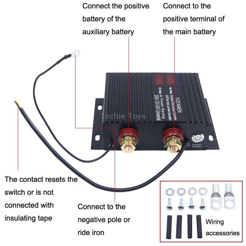 1069 150A RV Modified Dual Battery Protector