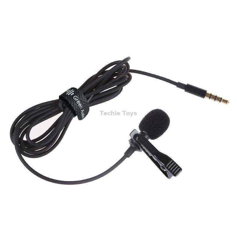 GAM-140 Mobile Phone Recording Collar Microphone(Black)