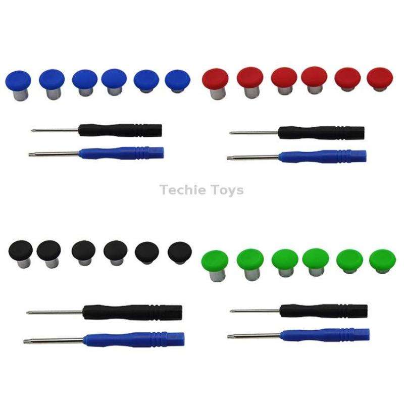 6 PCS Button Accessories For PS4 / Switch / Xbox One(Green)