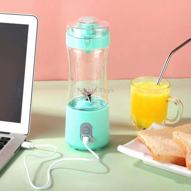 6-Blade Electric Fruit Juicer Juice Cup(Rose Red)