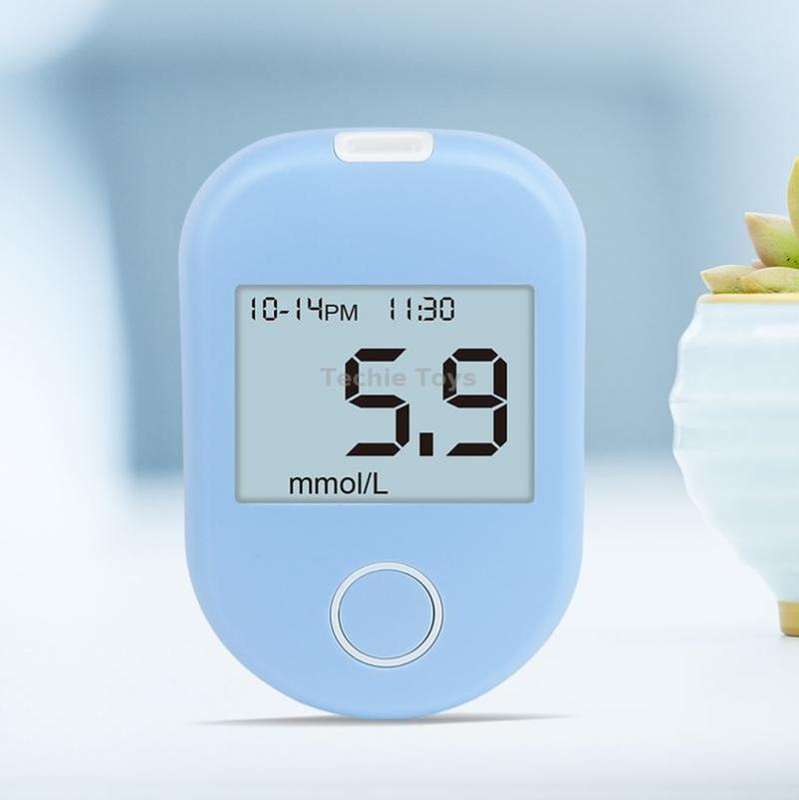 803 LCD Screen Home Automatic Blood Glucose Test, Shape: Set(English Version)