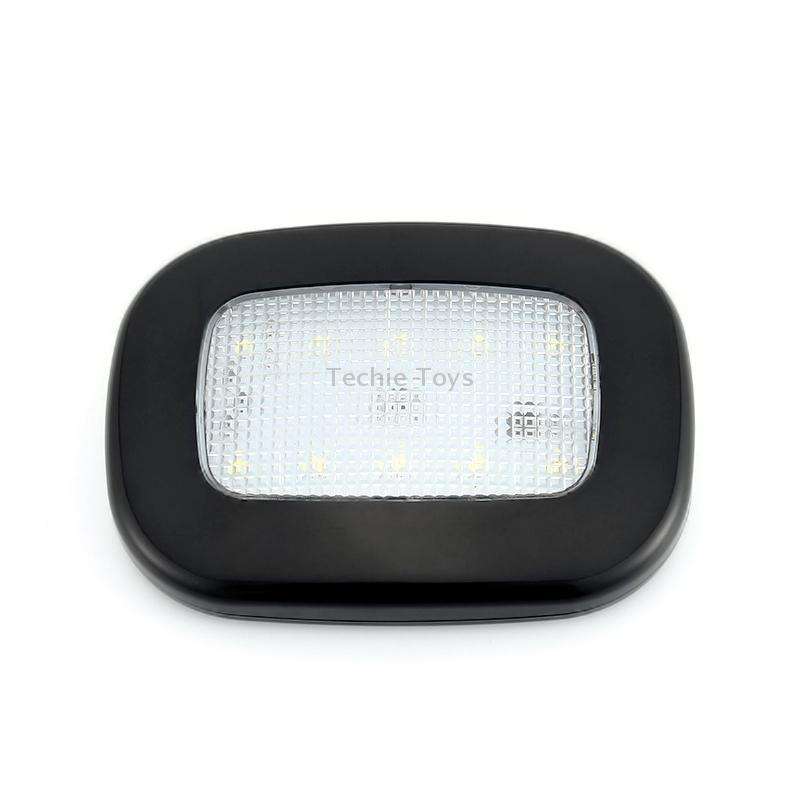 Y-975 Car Reading LED Trunk Light(Black Shell - White Light)