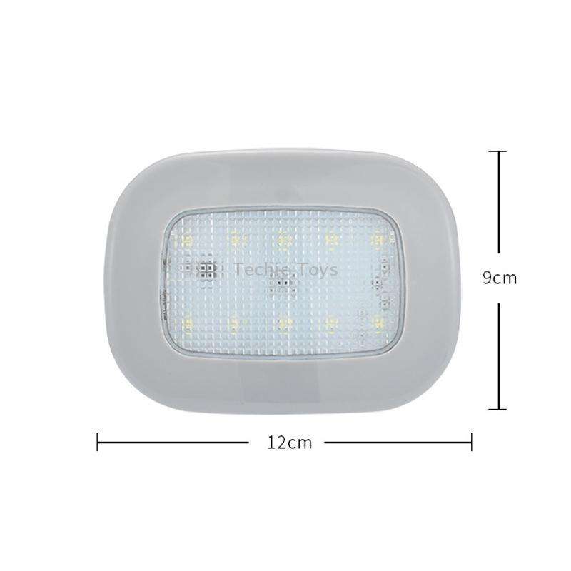 Y-975 Car Reading LED Trunk Light(Black Shell - White Light)
