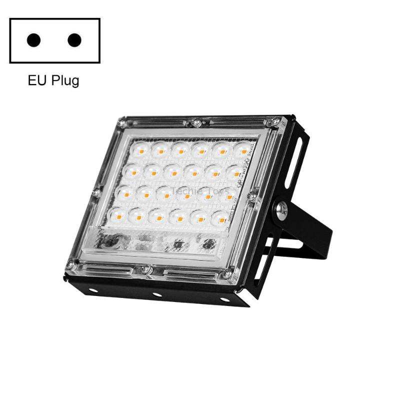LED Plant Light Full Spectroscopy Waterproof Growth Lamp EU Plug 24 Beads 25W