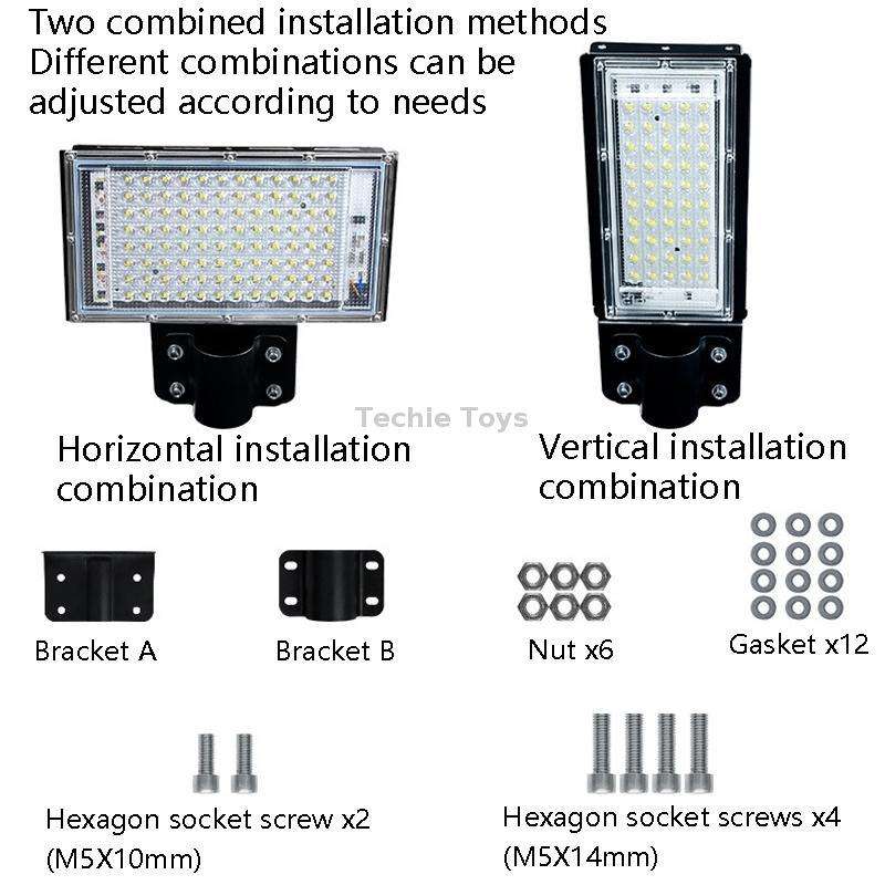 200W LED Waterproof Road Lighting Courtyard Floodlight(White Light)