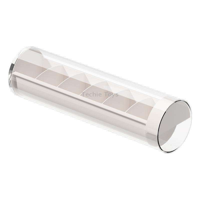 Cylindrical Type Socks Panties Dustproof Storage Box(White)