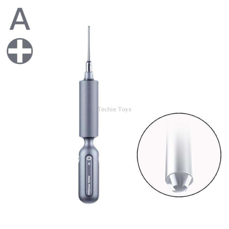 Qianli Super Tactile Grip-Type Precision Silent Dual-Bearing Screwdriver, Series: Type A Phillips