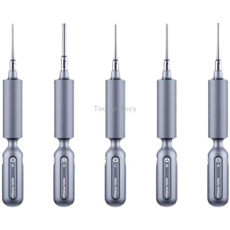 Qianli Super Tactile Grip-Type Precision Silent Dual-Bearing Screwdriver, Series: Type C Pentalibe