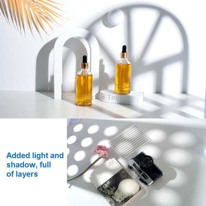 41 x 29cm Background Board Window Pane Light Shadow Plate(Arc Window)