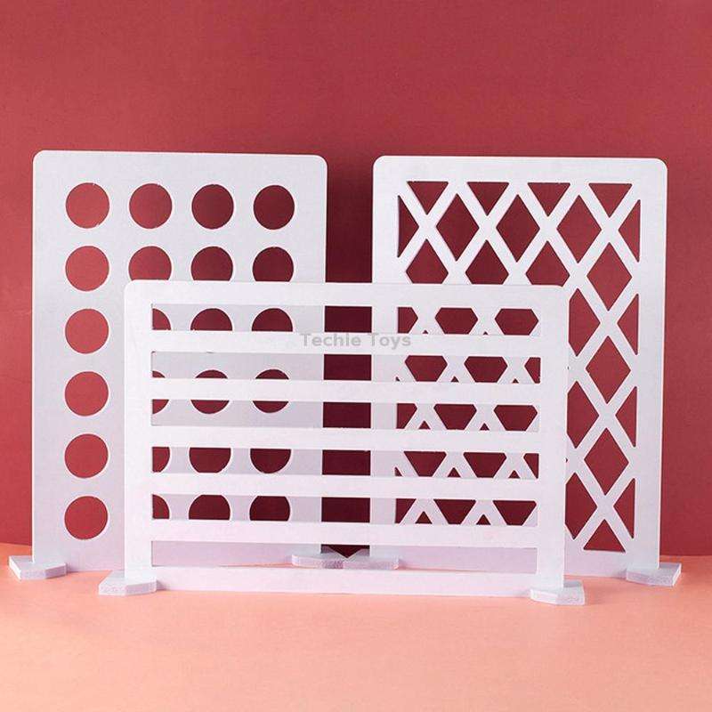 41 x 29cm Background Board Window Pane Light Shadow Plate(Arc Window)