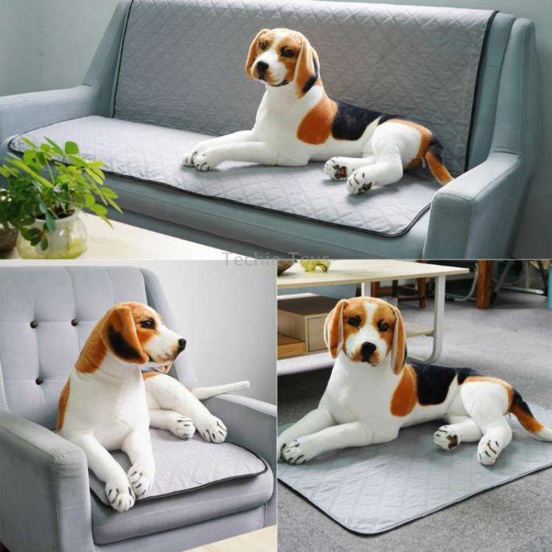 OBL0014 Can Water Wash Dog Urine Pad, Size: M (Bone Pattern)
