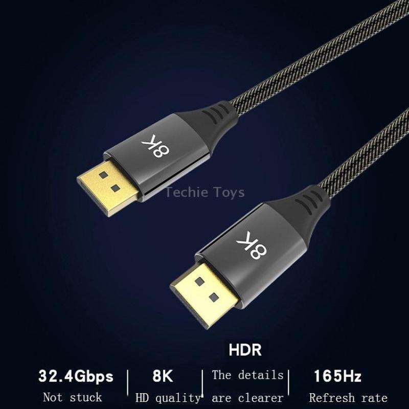 10m DP1.4 Version 8K DisplayPort Male to Male Computer Monitor HD Cable