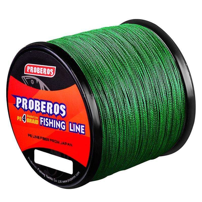 PROBEROS 4 Edited 300M Fish Line, Line number: 7.0 / 70lb(Green)