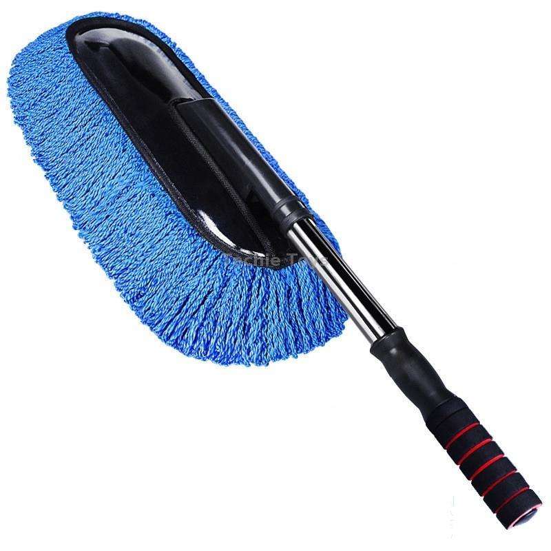 CS-365 Multifunctional Car Washing Telescopic Long-Handled Brush, Color: Blue (OPP Bag)