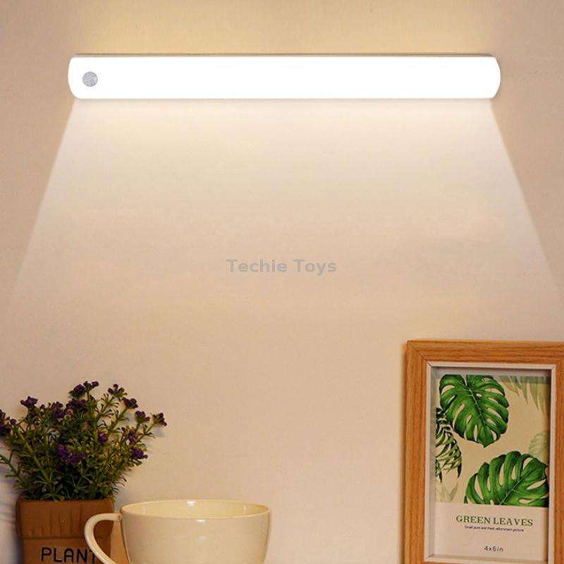 Magnetic Rechargeable Cabinet Bedside Human Body Induction Lamp, Specification: 900 mAh With Switch