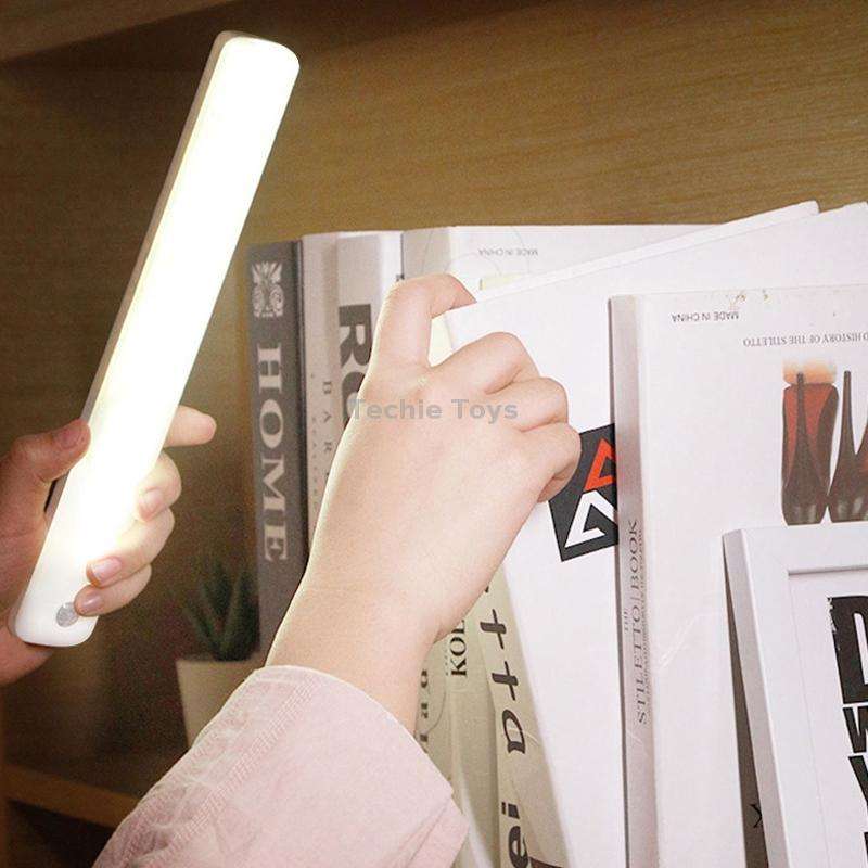 Magnetic Rechargeable Cabinet Bedside Human Body Induction Lamp, Specification: 900 mAh With Switch