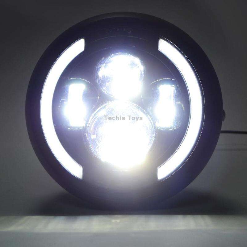 7.5 Inch Motorcycle Modified Headlights With Brackets