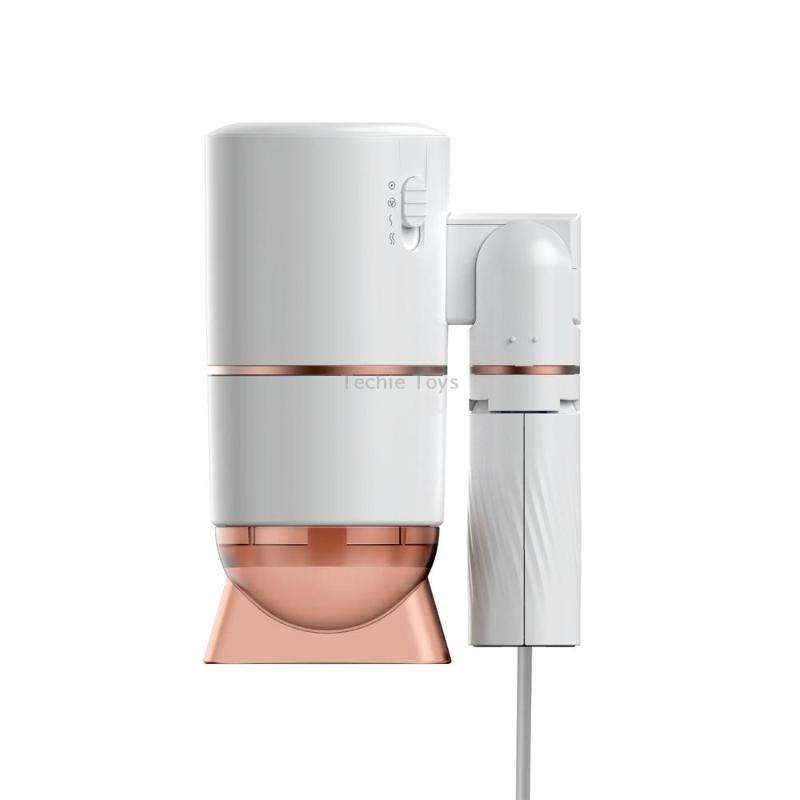 ZMFT-001 Hands-Free Desktop Hair Dryer, Specification: EU Plug(White)