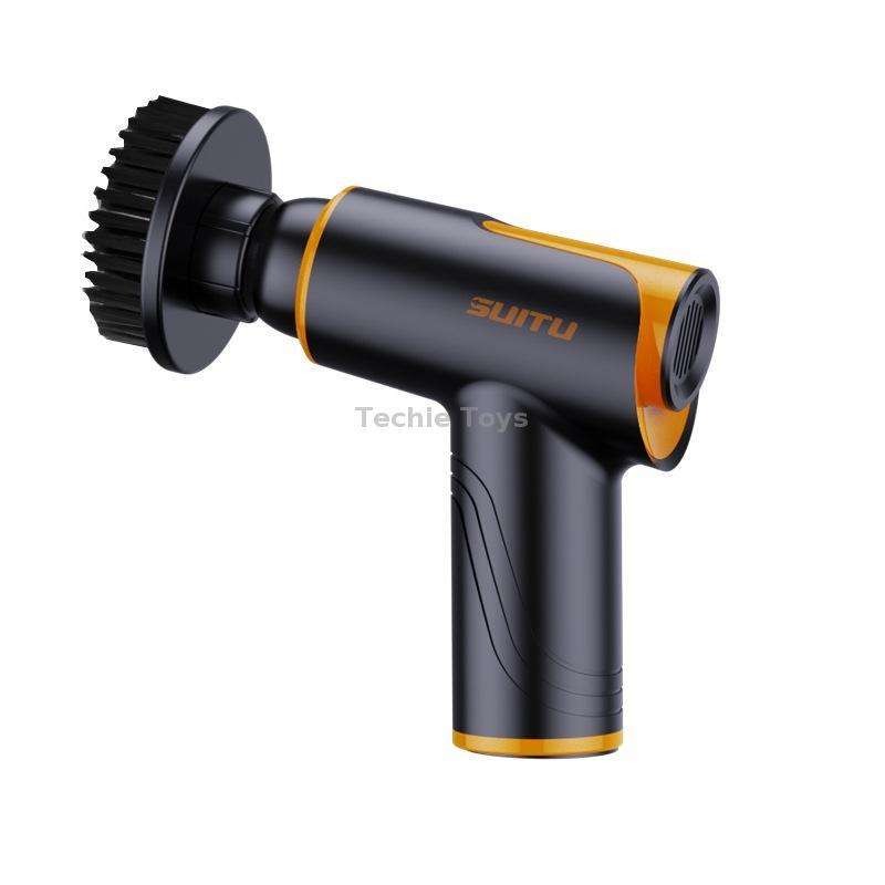 SUITU ST-6602 100W 1800RPM Wireless Car Waxing Machine Car Polishing Machine(Orange)
