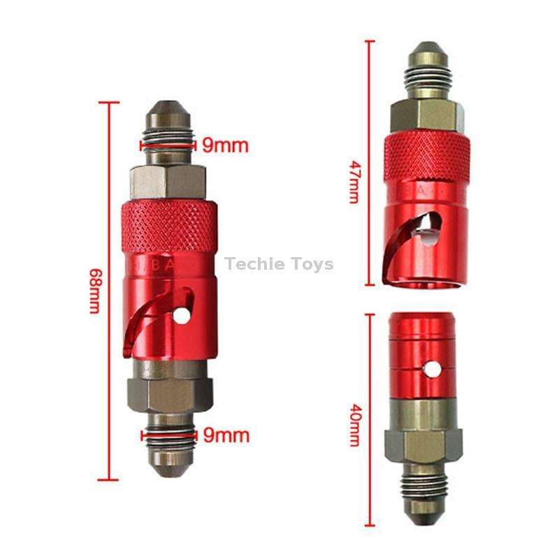 Motorcycle Universal Brake Hose Quick Release Joint(Black)