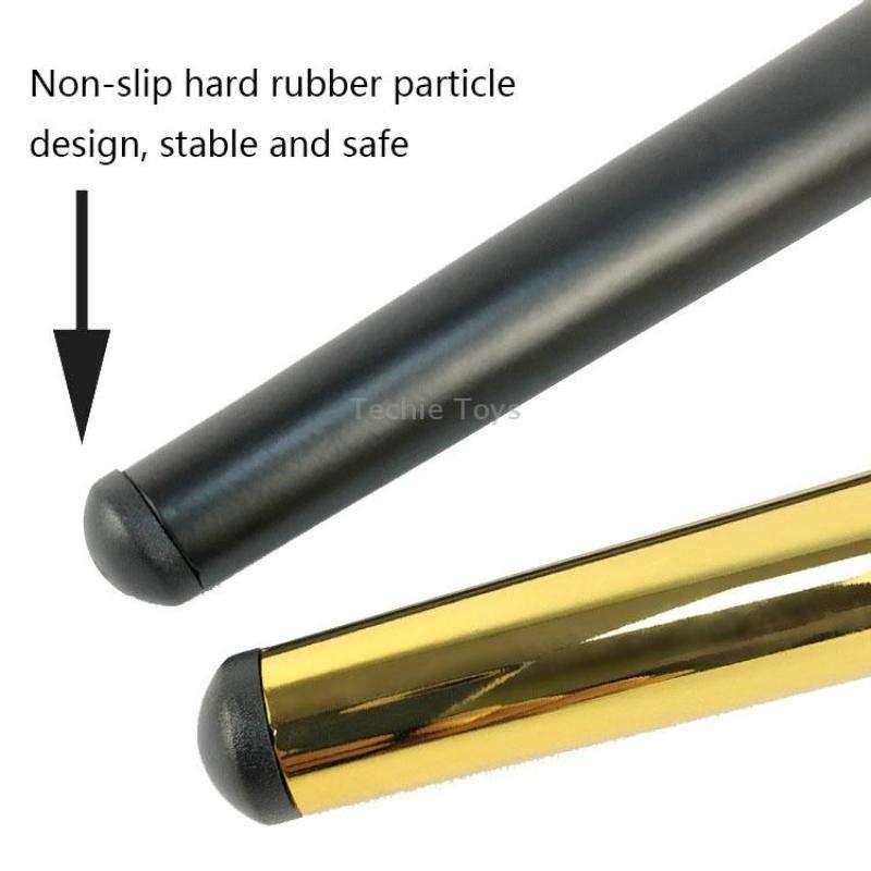 LH-ZT-0001 Cone Round Tube Furniture Support Legs, Style: Oblique Cone Height 35cm(Black Gold)