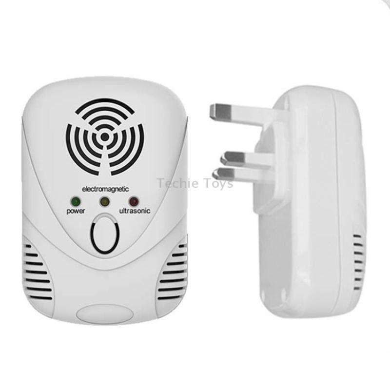 DC-9001 Household Electronic Mouse Repeller, Specification: UK Plug(White)