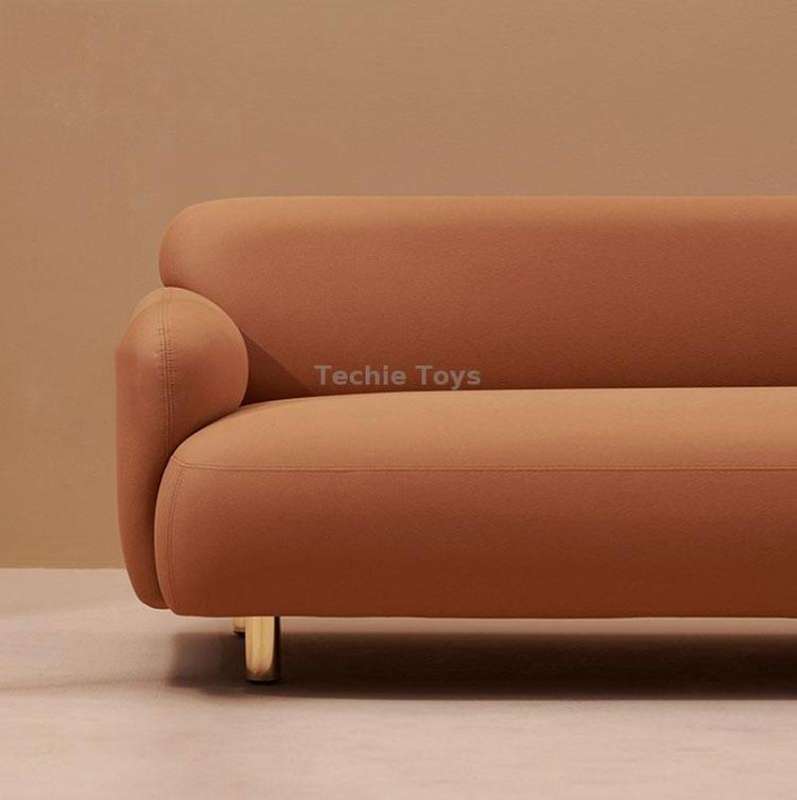 LH-OU050 Thickened Stainless Steel Furniture Support Legs, Height: 5cm(Rose Gold)