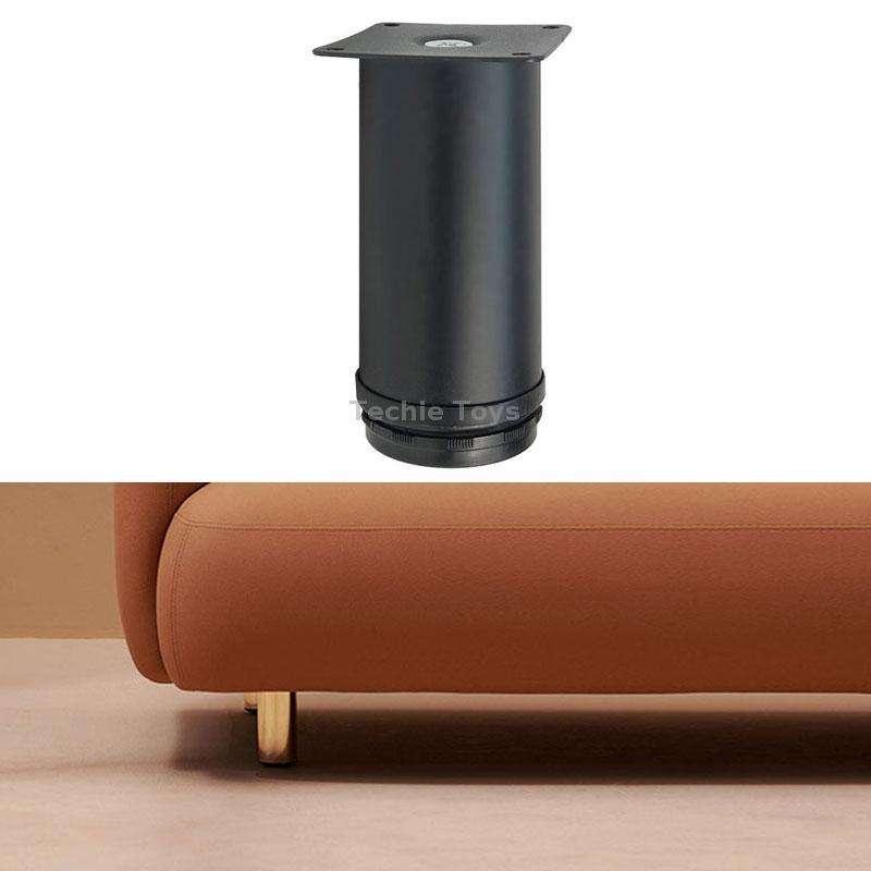 LH-OU050 Thickened Stainless Steel Furniture Support Legs, Height: 12cm(Rose Gold)