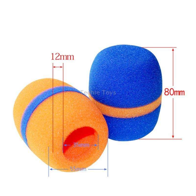 10 PCS Handheld Dust Proof Soft Sponge Microphone Cover(Random Color Delivery)