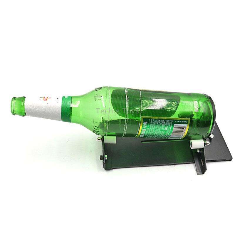 TL060020 Stainless Steel Glass Bottle Cutter, Specification: Round Bottle (Black)