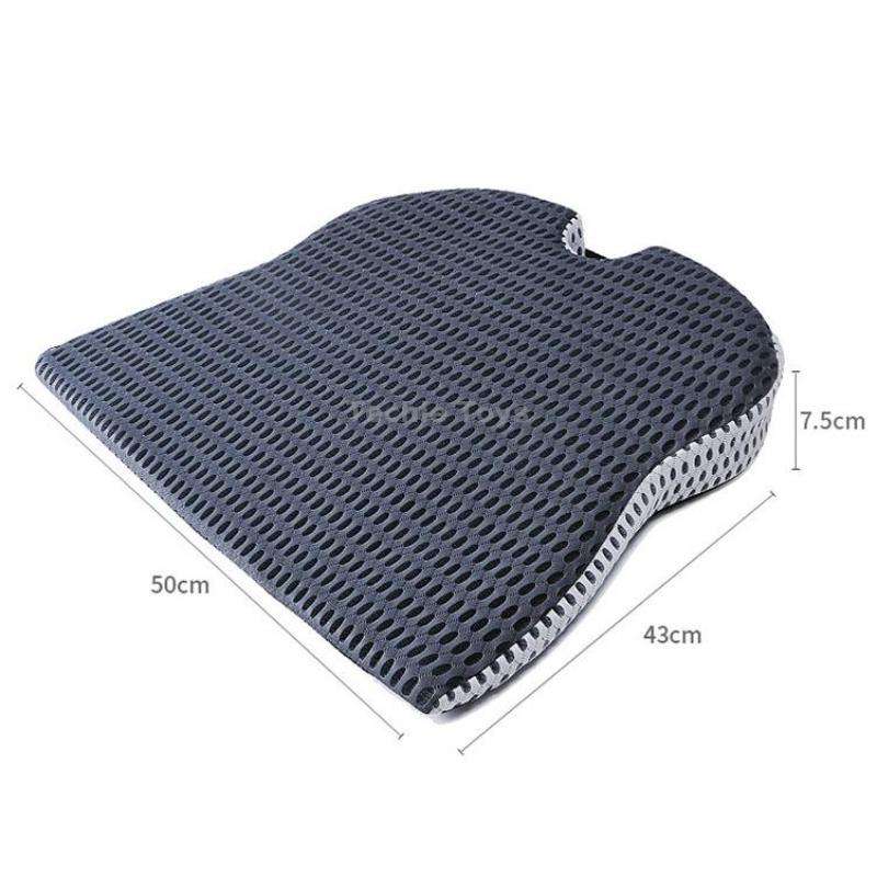 QFC040 U-shaped TThickened Memory Foam Car Seat Cushion(Black)