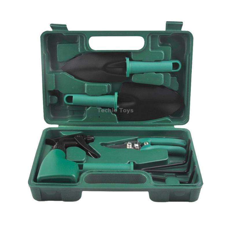 YL025 Potted Gardening Tool Set, Specification: 5 PCS / Set (Green)