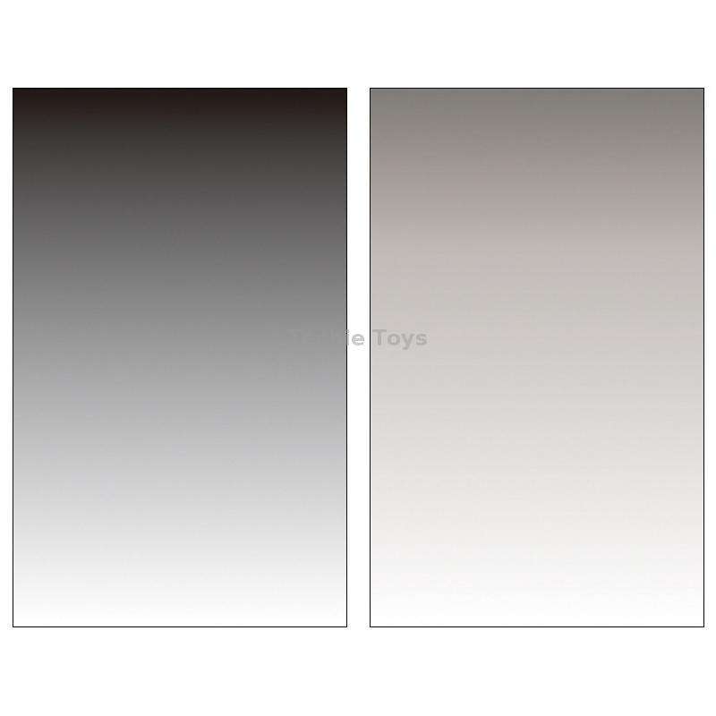 54 x 83cm Gradient Morandi Double-sided Film Photo Props Background Paper(Deep Gray / Light Gray)