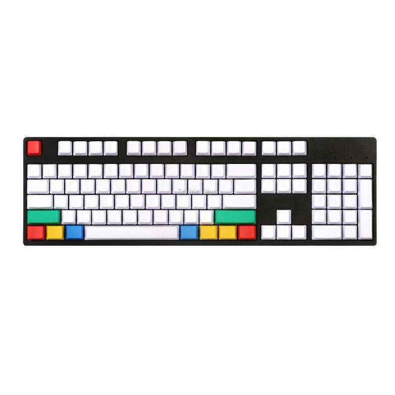 RGBY Mechanical Keyboard PBT Keycaps(Side Letter)