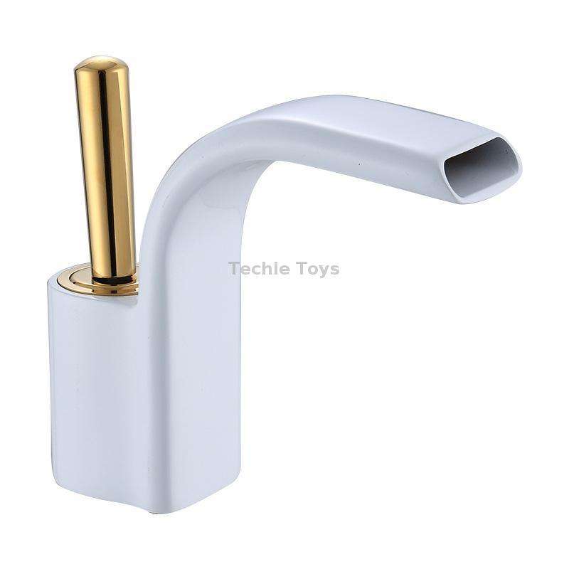 Bathroom All Copper Basin Hot And Cold Water Faucet, Specification: Platinum