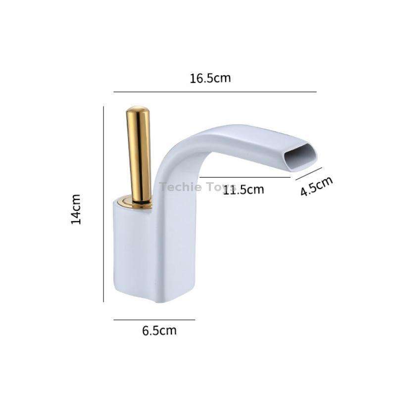 Bathroom All Copper Basin Hot And Cold Water Faucet, Specification: Antique