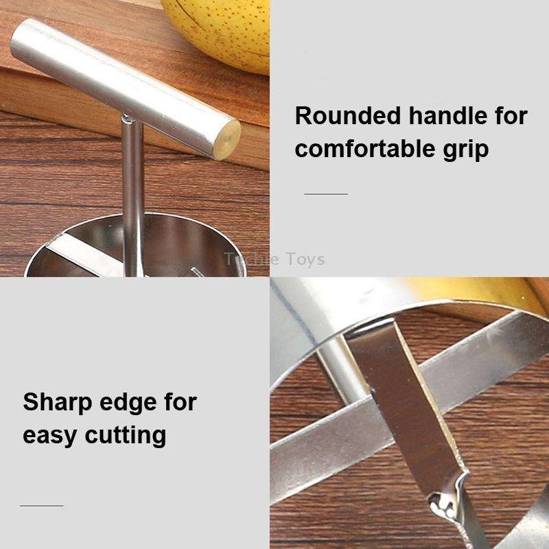 304 Stainless Steel Fruit Core Puller Core Digger, Specification: Small