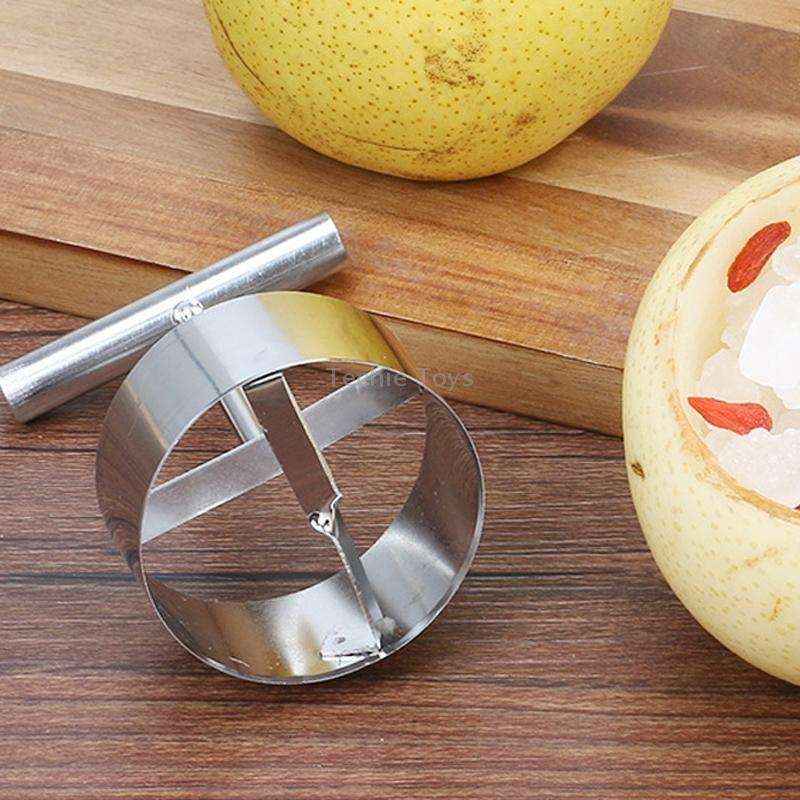 304 Stainless Steel Fruit Core Puller Core Digger, Specification: Small