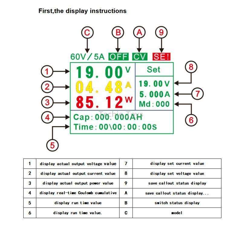 DPX3203 Adjustable Constant Voltage Current Regulator Power Supply Buck Module