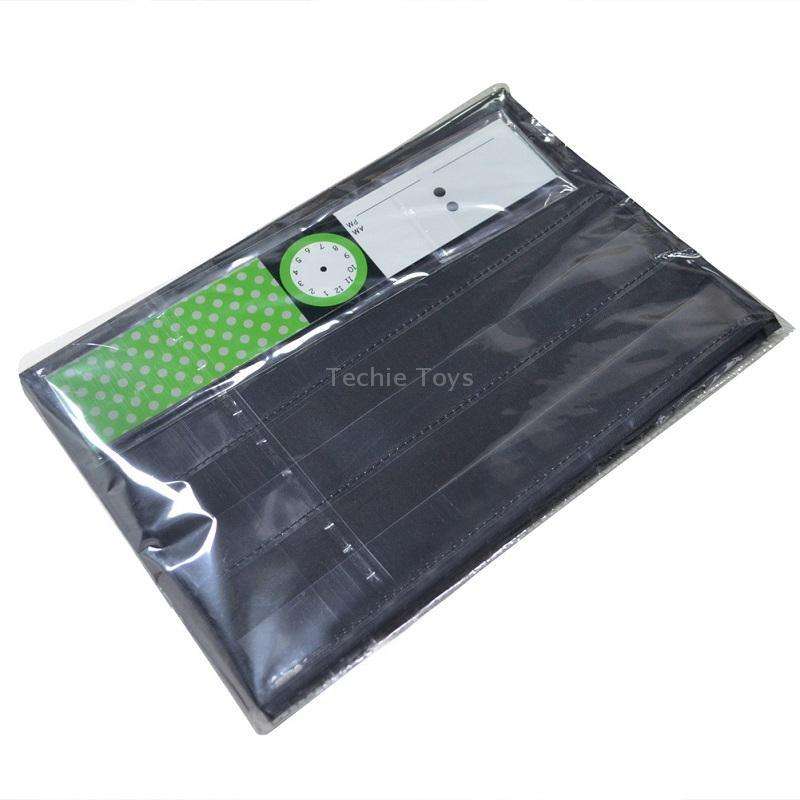 Daily Time Class Schedule Hanging Bag(Black)