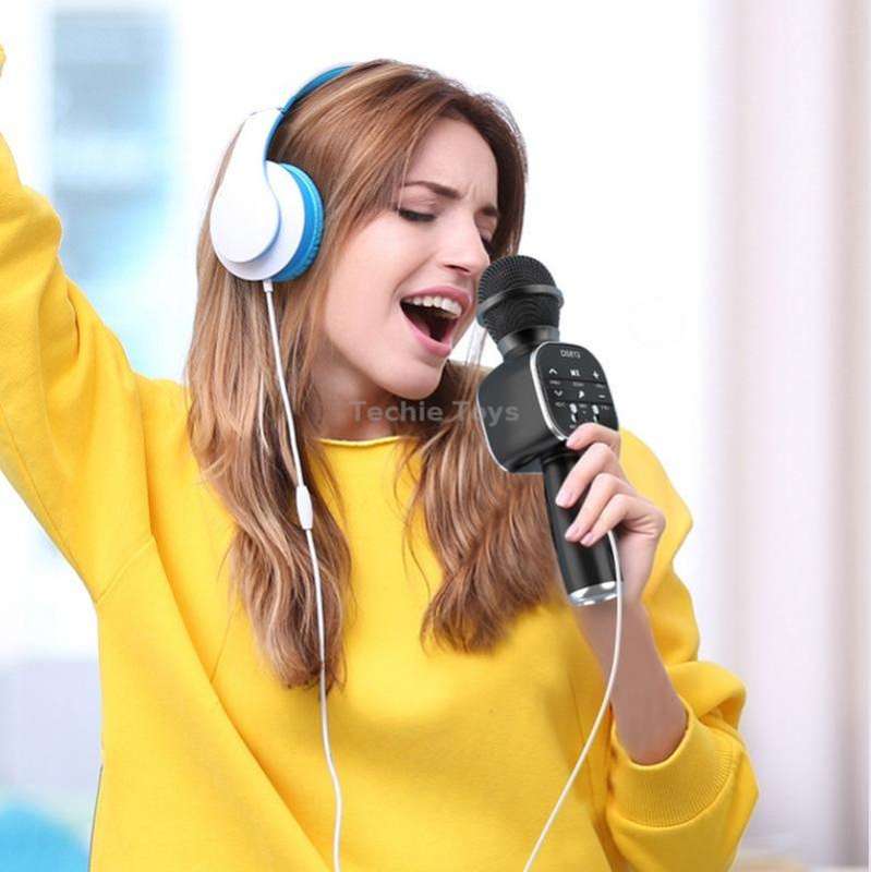 DS813 Live Wireless Bluetooth Microphone(Pink)