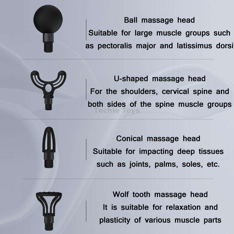 PS818 Variable Speed Vibrating Mini Muscle Fascia Relax Massager, Specification: 12 Gear (Green)