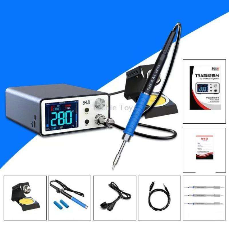 AIXUN T3A Soldering Station+T245 Welding Pen Precision Repair Welding Tool Set(US Plug)