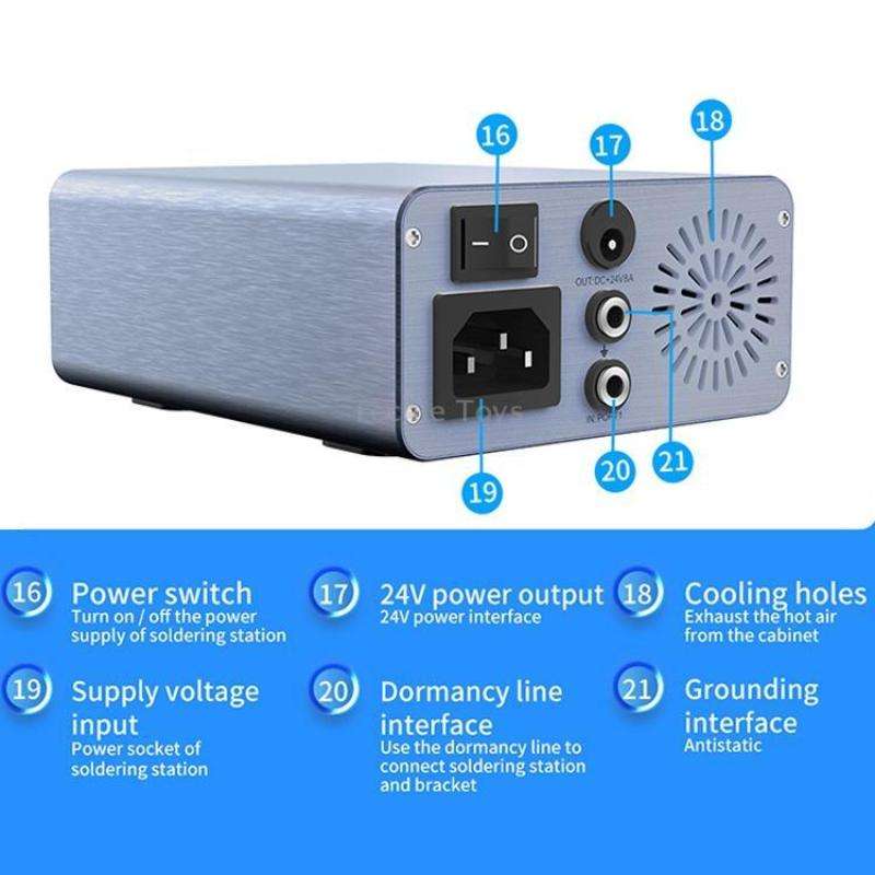 AIXUN T3A Soldering Station+T245 Welding Pen Precision Repair Welding Tool Set(US Plug)